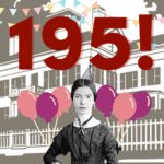 graphic for 195th dickinson birthday