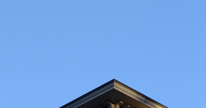 The Homestead's cupola and the moon