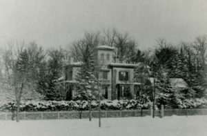 The Evergreens as it appeared circa 1880.