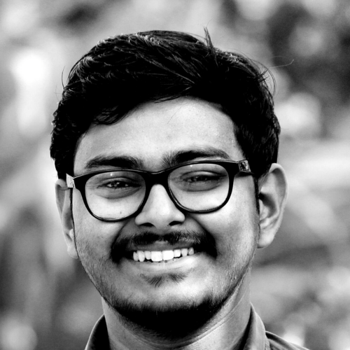 headshot of poet Abhijit Sarmah