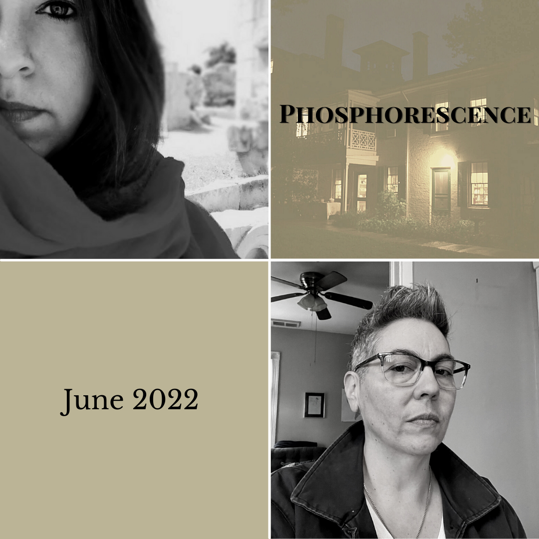 graphic for Phos June 2022 featuring poet headshots