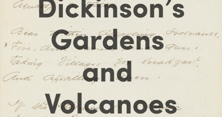 graphic Educator Workshop - Dickinson’s Gardens and Volcanoes