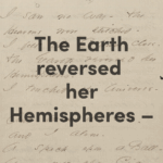 graphic Educator Workshop - The Earth reversed her Hemispheres –
