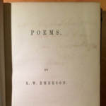 title page of Ralph Waldo Emerson's book of poems