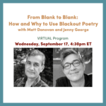 From Blank to Blank - Tell It Slant 2025 graphic