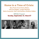 Home in a Time of Crisis - Tell It Slant 2025 graphic