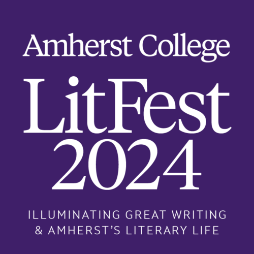 Amherst College LitFest logo 2024