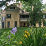 View of Homestead from garden