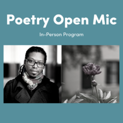 graphic for Tell It Slant Poetry Festival program: Open Mic Night 2022