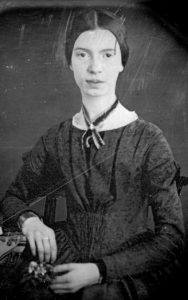 daguerreotype photograph of Emily Dickinson at age 16