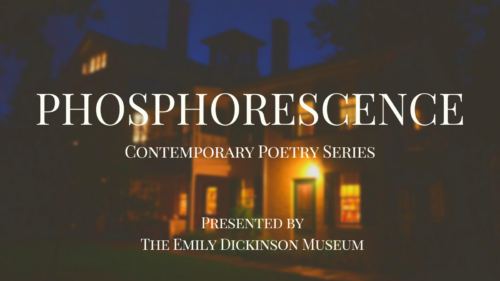 a banner for PHOSPHORESCENCE Contemporary Poetry Series