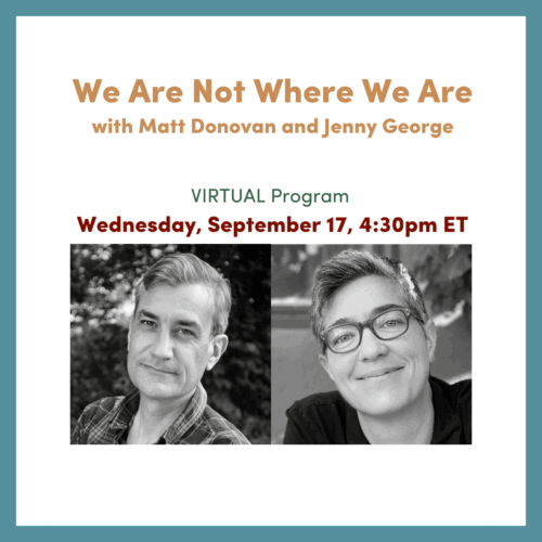 We Are Not Where We Are_ - Tell It Slant 2025