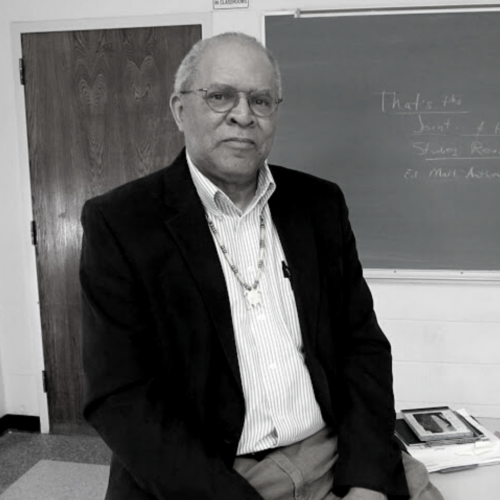 headshot of poet Ron Welburn