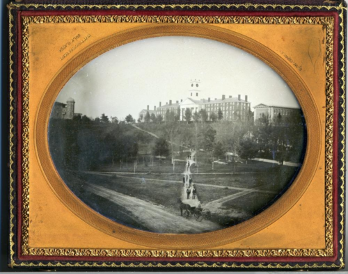 daguerreotype in gilt frame of Amherst College