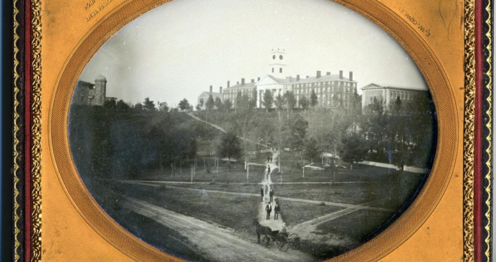 daguerreotype in gilt frame of Amherst College