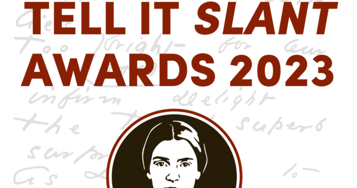 Tell It Slant Awards Graphic 2023