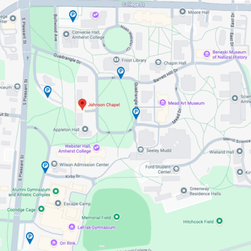 a parking map for johnson chapel